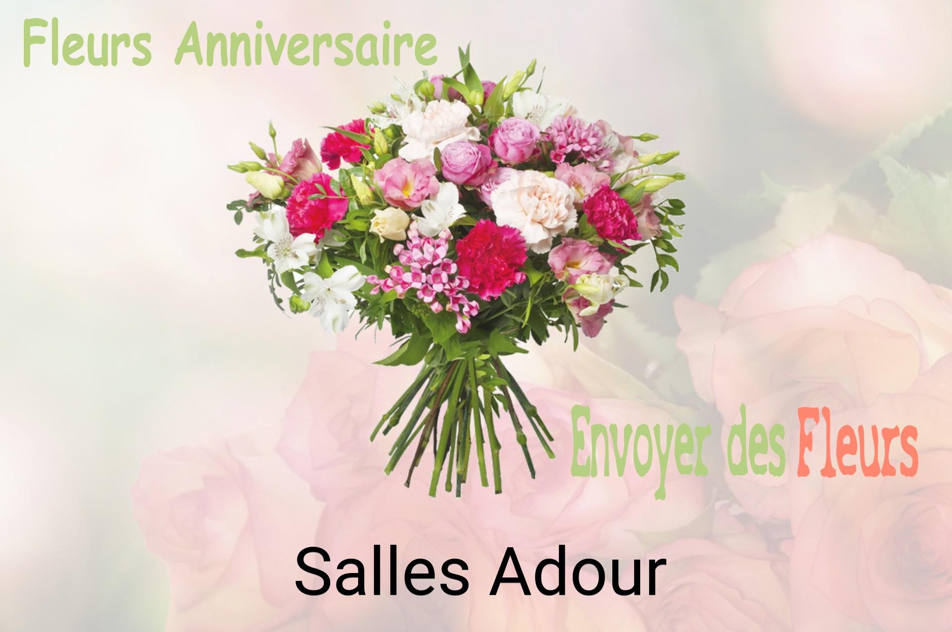 Bouquet de fleurs d’anniversaire livré à Salles-Adour