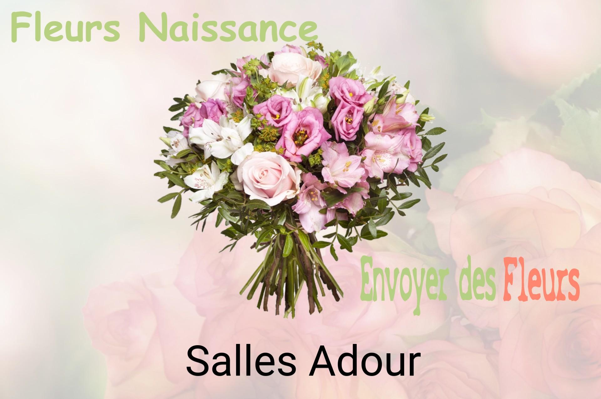Bouquet de fleurs de naissance livré à Salles-Adour